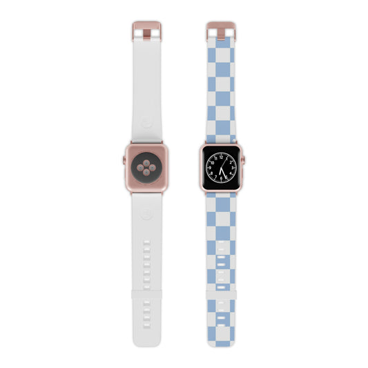 Watch Band for Apple Watch - Blue Checkered