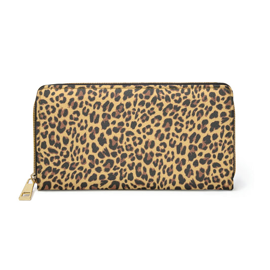 Zipper Wallet - Cheetah