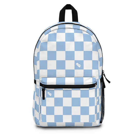 Backpack - Blue Checkered